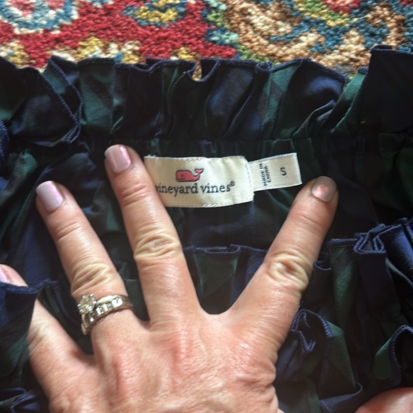 Vineyard vine plaid shirt size s - Picture 2 of 3